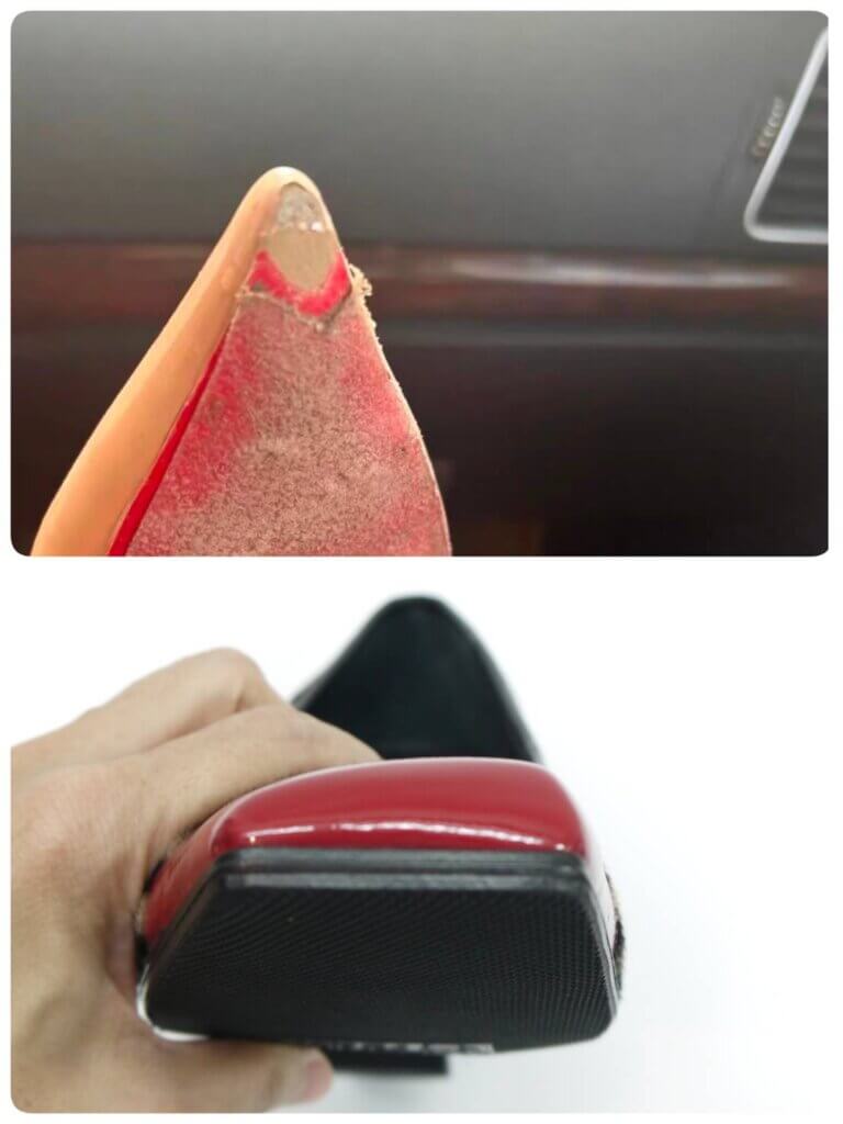 鞋子貼底